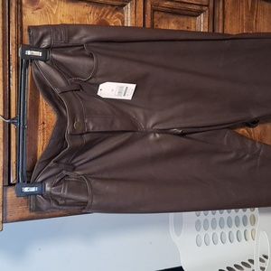 Fake leather pants brand new